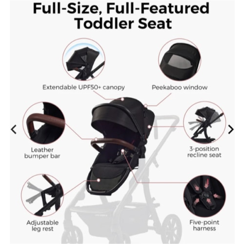 Toddler Seat for Momcozy ChangeGo Baby Stroller