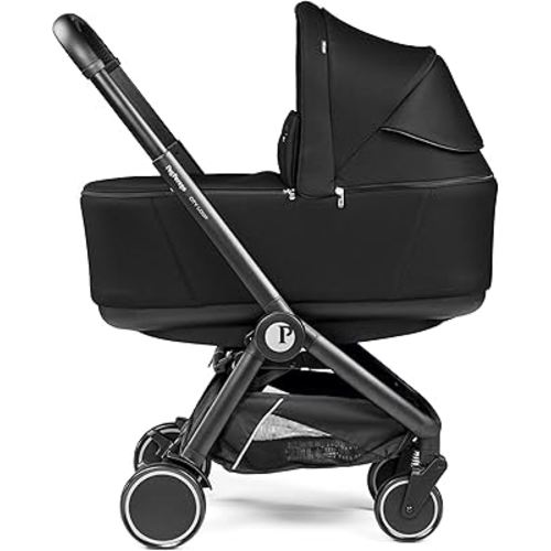 Peg Perego Pop Up Bassinet with Stand by Me for City Loop, True Black (Black)