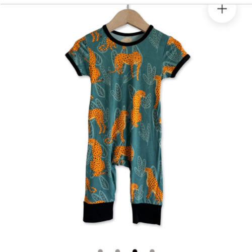Ch-Ch-Cheetah Short Long Romper