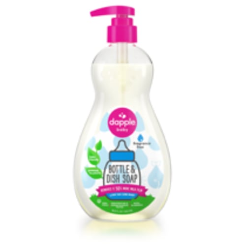 Dapple Baby Bottle and Dish Liquid, Fragrance Free, 16.9 fl oz