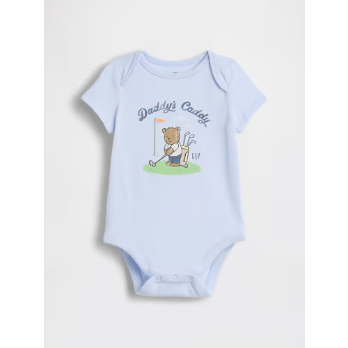 Baby First Favorites Organic Cotton Bodysuit | Golf | 6-12M