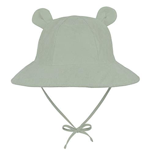 Zando Baby Toddler Sun Bucket Hats Wide Brim Beach Hats Infants Girls Cap Sun Protection Summer Kid Hat