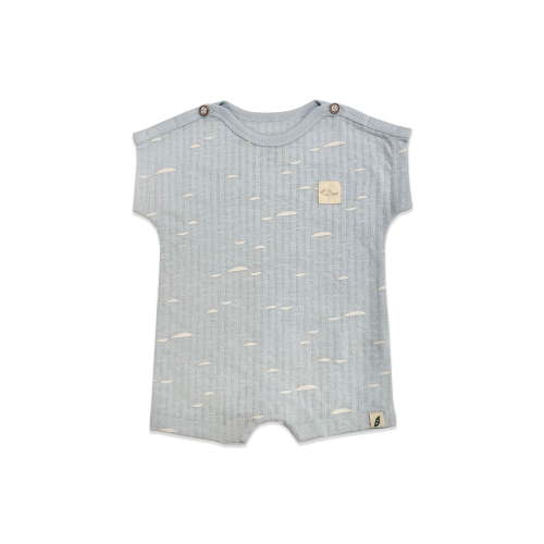 easy-peasy Baby Organic Cotton Knit Boatneck Romper, Sizes 0-24 Months
