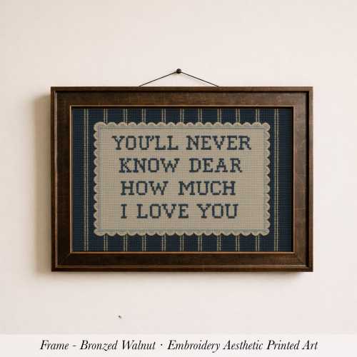 You'll Never Know Dear Print ∙ Vintage Boy Room Art