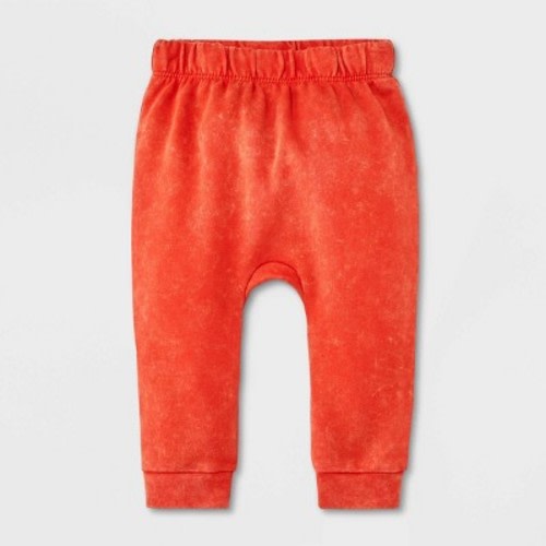 Baby French Terry Separates Jogger Pants - Cat & Jack™, Color: Red, Size: 6-9M