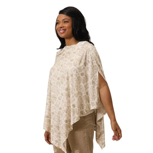 Solly Baby Nursing Cover, Breathable Breastfeeding Cover-Up, Ecru Toile
