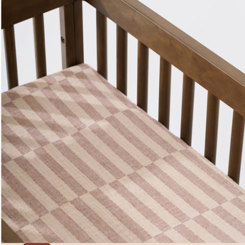 Babyletto All-Stages Bassinet Sheet in GOTS Certified Organic Muslin Cotton