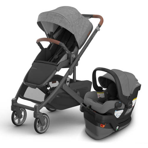 UPPAbaby Cruz V3 + Mesa V3 Travel System Bundle - Greyson / Greyson