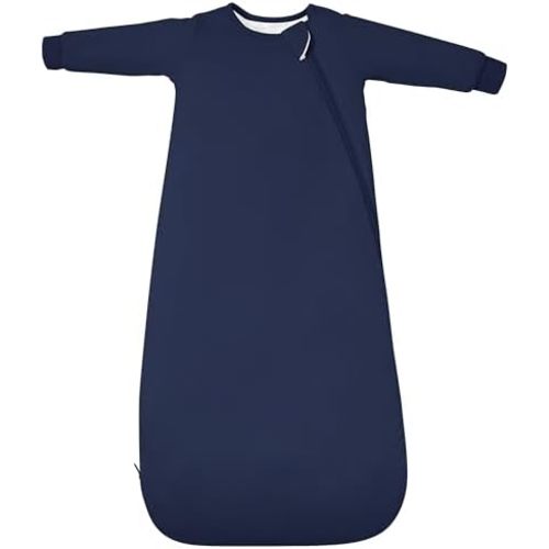 1.0 TOG Long Sleeve Sleep Sack, Baby Wearable Blanket 2-Way Zipper