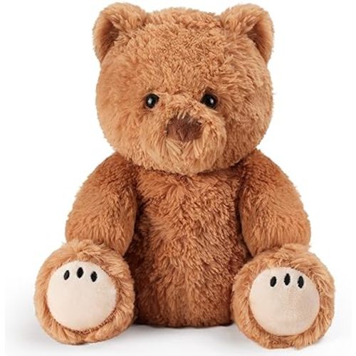 Teddy Bear Microwavable Weighted Stuffed Animals for Kids,Heating Pads Plush Bear for Period Cramps, Lavender Scented Hot&Cold Use Comforts Anxiety&Pain, Cozy Toy Gifts for Gils Boys Adults