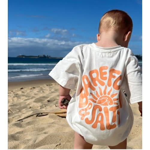 Barefoot & Salty oversized romper – Barefoot and Salty
