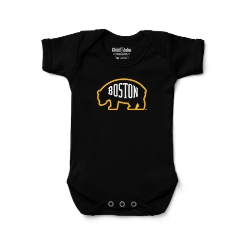 Newborn & Infant Boston Bruins Chad & Jake Black Bodysuit