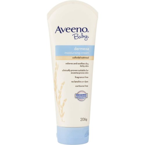 Aveeno Baby Dermexa Eczema Fragrance Free Moisturising Cream 206g