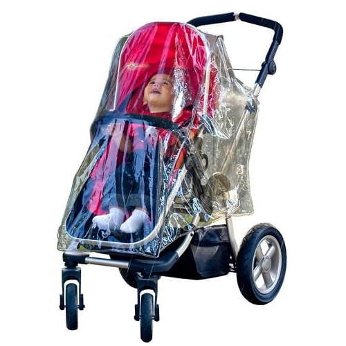 Jolly Jumper Weathershield for Single Strollers | Clear Phthalate-Free Rain & Wind Cover with UV Protection | Ventilated Design - Walmart.ca