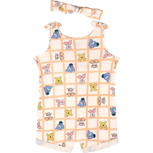 Disney Romper and Headband Outfit Set Newborn to Little Kid Sizes (Newborn - 5)