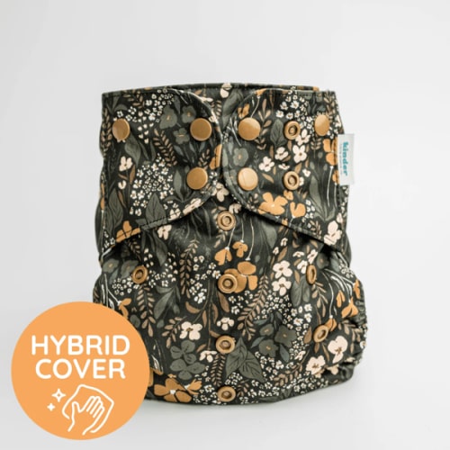 Color: Bare Blossoms • Essentials Hybrid Wipeable Diaper Cover
