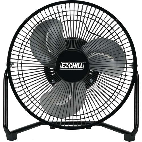 EZ-Chill 9 in. Desk or Table Fan - All-Metal, 3 Speed, Tilt