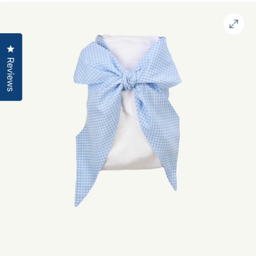 Bow Swaddle ® - Buckhead Blue