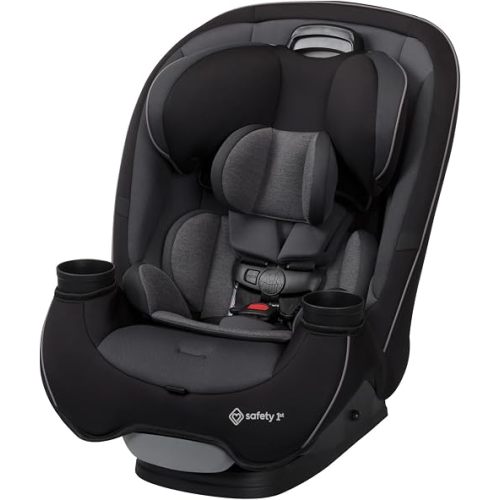 Safety 1st Grow and Go All-in-One Convertible Car Seat, Black Phantom