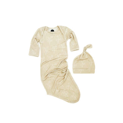 Child of God Bamboo Gown & Matching Beanie – OUR HOUSE ABOVE