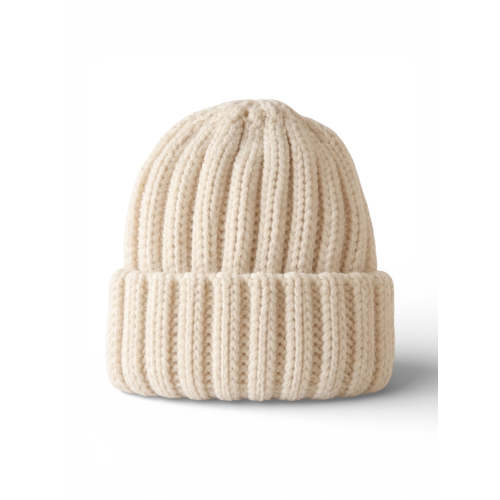 Baby's First Hat®, Chunky Knit Bone