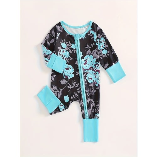 Floral Zipper Sleeper