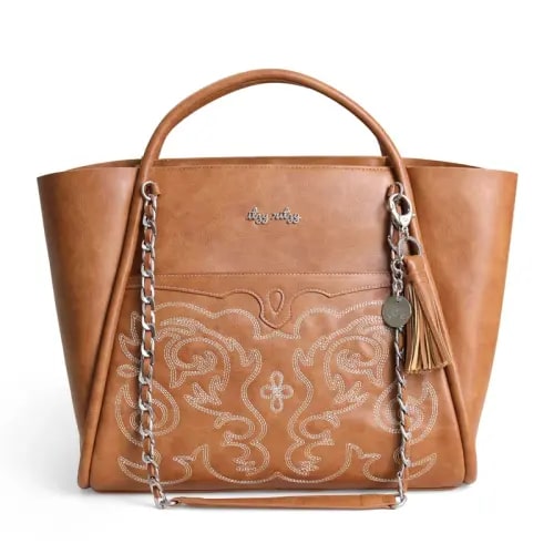 Boss Tote™ Diaper Bag - Saddle
