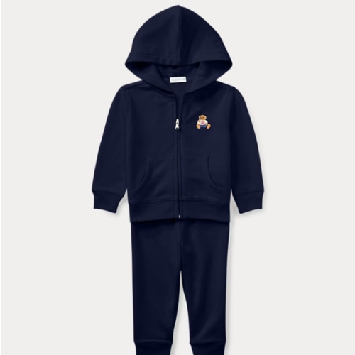 Polo Bear French Terry Hoodie & Pant Set | Ralph Lauren 6M