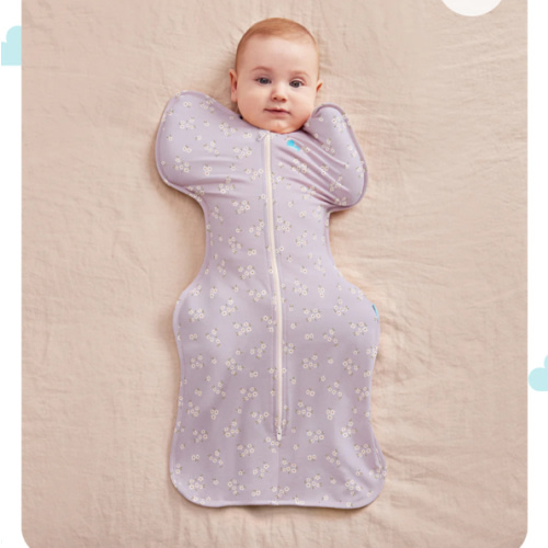 Swaddle Up™ 1.0 TOG Cotton Lilac Meadow