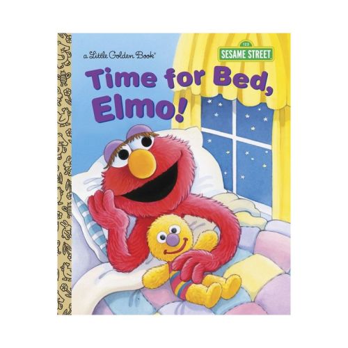 Time for Bed, Elmo! - (Little Golden Book) by Sarah Albee (Hardcover)
