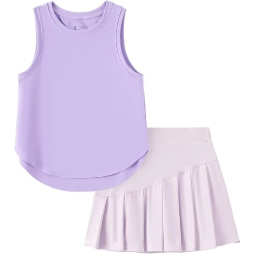 Girls Tennis Skirt Set