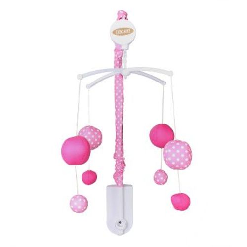 Bacati - MixNMatch Pink Musical Mobile