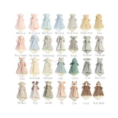 Personalized Baby Lovey, Baby Shower Gift, Baby Name Blanket, Animal Lovey, Security Blanket, Gifts for Baby - Etsy