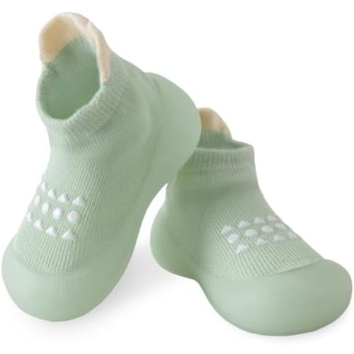 Hstyle Baby Sock Shoes Toddler Boys Walking Shoes Infant Slippers Sneakers