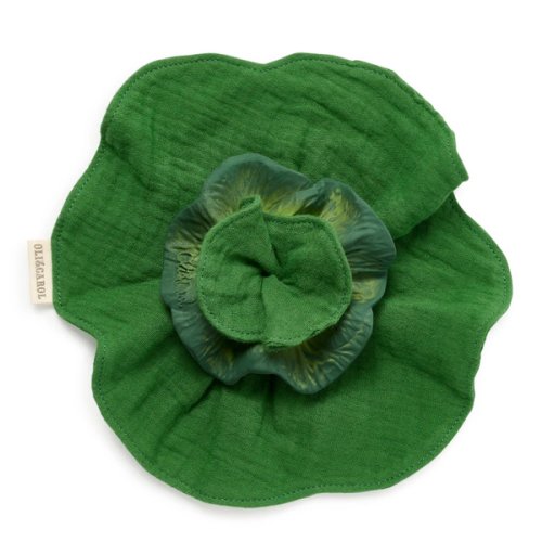 Oli & Carol Kendall the Kale Mini Doudou Baby Teether