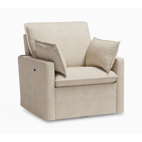 Paxton Pillow Relaxed Swivel Glider Recliner