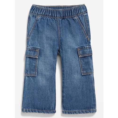 Wide-Leg Cargo Jeans for Baby