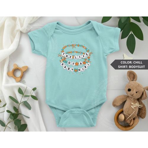 The Life of a Baby Girl Bodysuit, the life of a baby, onesie, baby onesie, the life of a baby,baby onesie gift, the life of a baby girl