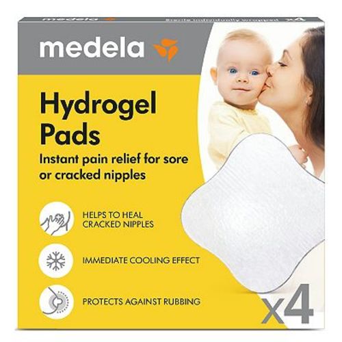 Medela Hydrogel Pads 4-pk. for Sore or Cracked Nipples