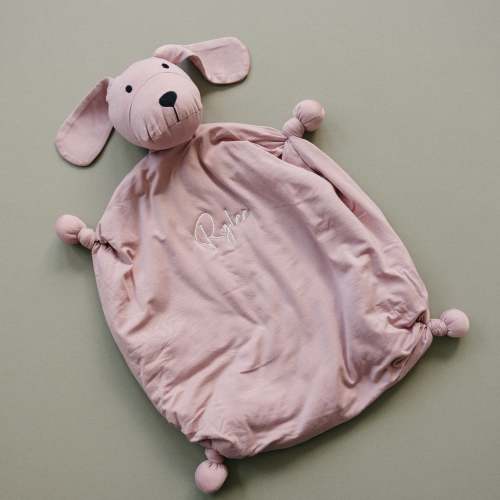 Custom Embroidered Cuddle Pup Bamboo Puppy Lovey | Little Joy Co.