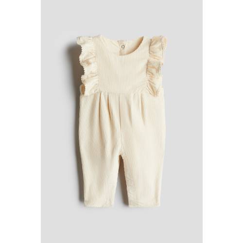 RUFFLE-TRIMMED JUMPSUIT