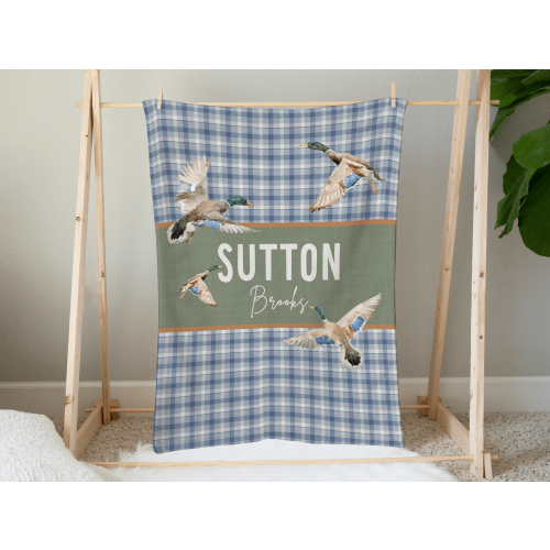 Minky Blanket | Duck Hunting