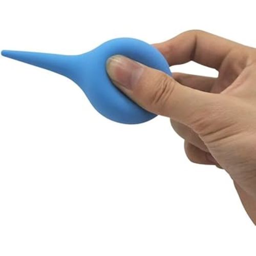 27ml Hand Bulb Ear Syringe, Soft Reusable Rubber Suction Ear Bulb Syringe Ball, Baby Ear Cleaning Bulb, Ear Washing Squeeze Bulb for Kids, Adults, Pets