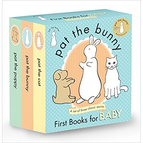 Pat the Bunny: First Books for Baby (Pat the Bunny): Pat the Bunny; Pat the Puppy; Pat the Cat (Touch-and-Feel)