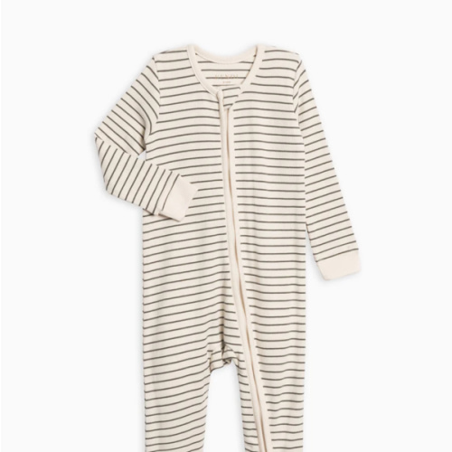 Kit Ribbed Zipper Sleeper