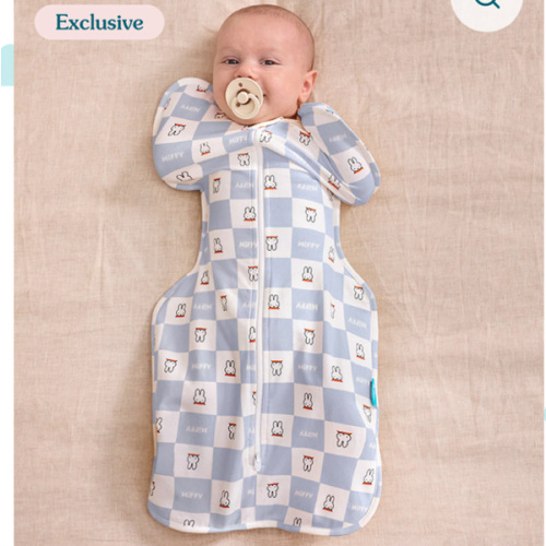 Swaddle Up™ 1.0 TOG Cotton Blue Miffy Checker