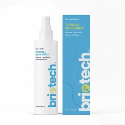 Briotech Topical Skin Spray, Hypochlorous Acid for Sensitive Skin, 4 fl oz