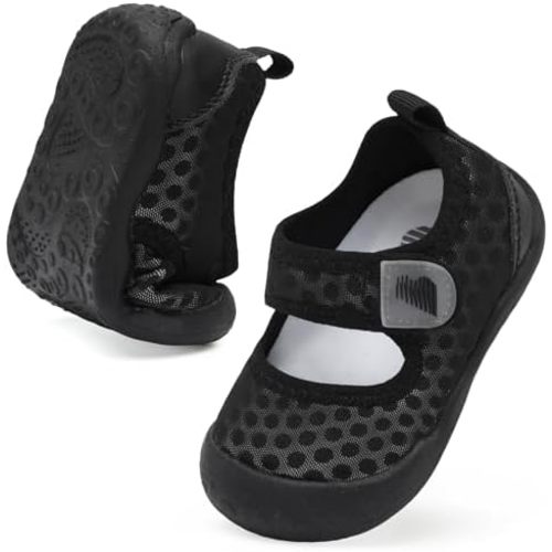 BARERUN Toddler Water Shoes Barefoot Water Shoes for Kids Baby Wide Aqua Socks with Arch Support Quick-Dry Breathable Boys Girls Sandals Walking Shoes for Beach Swim Pool Shoes