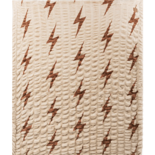 AVIATOR NATION X LOLA BLANKET - BEIGE // COPPER BOLT