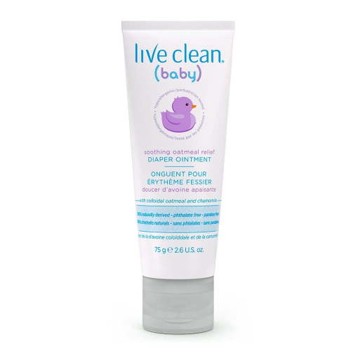 Live Clean Baby Soothing Oatmeal Relief Diaper Ointment - Walmart.ca